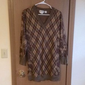 Sexy librarian sweater dress